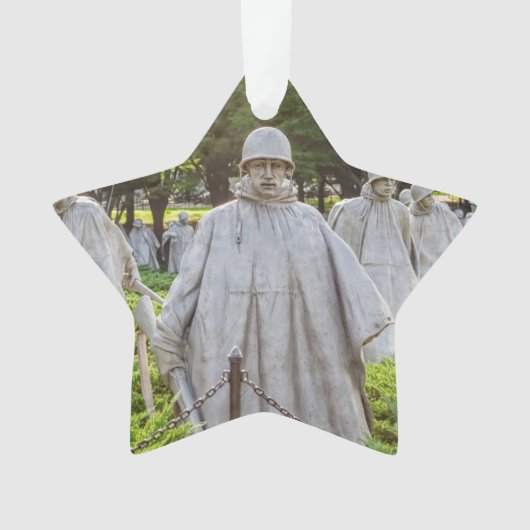 Memorial over oorlogsveteranen ornament (voorkant)
