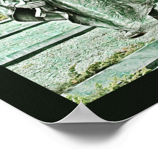 Memorial over oorlogsveteranen poster (Hoek)