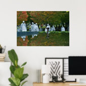 Memorial over oorlogsveteranen poster (Thuiskantoor)