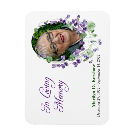 Memorial over Paarse geweldplegingen Magneet (Verticaal)