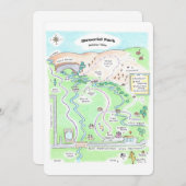 Memorial Park Feestdagenkaart (Voorkant / Achterkant)