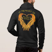 Memorial personaliseren hoodie (Achterkant)
