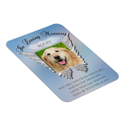 Memorial | Pet Magnet Magneet (Rechterzijde)