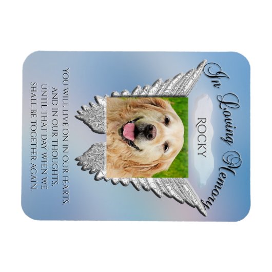 Memorial | Pet Magnet Magneet (Horizontaal)
