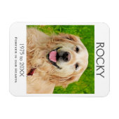 Memorial | Pet Magnet Magneet (Horizontaal)