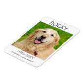 Memorial | Pet Magnet Magneet (Linkerzijde)