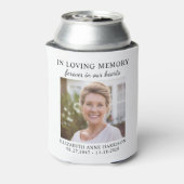 Memorial Photo Celebration of Life Blikjeskoeler (Blikje Achterkant)