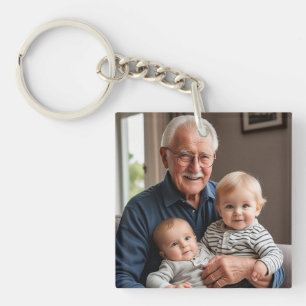 Memorial Photo GRAMPS Personaliseren Sleutelhanger