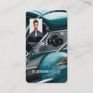 Memorial Photo Keepomwille Antiek Cars Auto Vehicl Visitekaartje