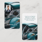 Memorial Photo Keepomwille Antiek Cars Auto Vehicl Visitekaartje (Voorkant / Achterkant)