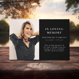 Memorial Photo & Message Sympathy  Gastenboek