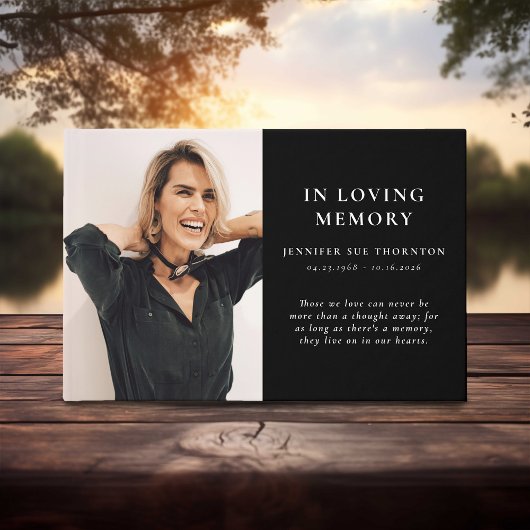 Memorial Photo & Message Sympathy Gastenboek