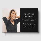 Memorial Photo & Message Sympathy Gastenboek (Voorkant)