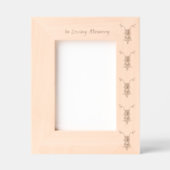 Memorial Photo Motorfiets Biker Gegraveerde Lijstjes (Voorkant)