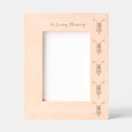 Memorial Photo Motorfiets Biker Gegraveerde Lijstjes