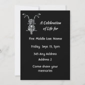 Memorial Photo Motorfiets Biker Kaart (Voorkant)