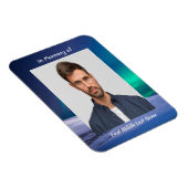 Memorial Photo Northern Lights Aurora Borealis Magneet (Rechterzijde)