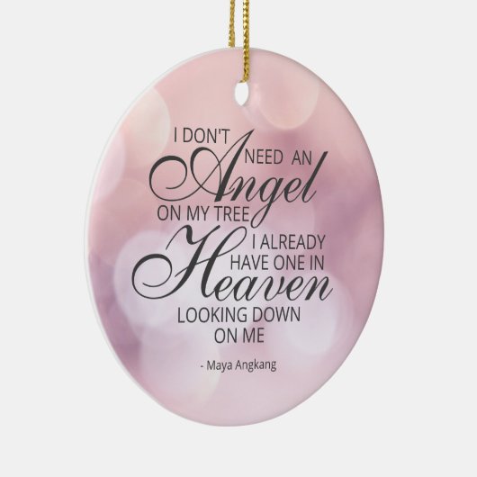 Memorial Photo Ornament (Rechts)