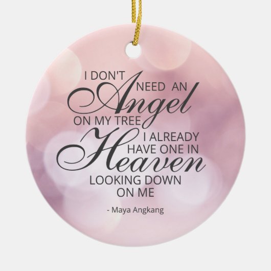 Memorial Photo Ornament (Voorkant)