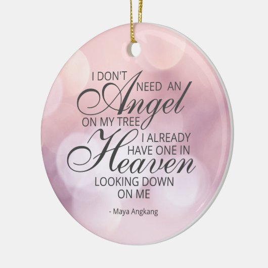 Memorial Photo Ornament (Links)