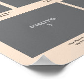 Memorial Photo Page Love and Family Poster (Hoek)