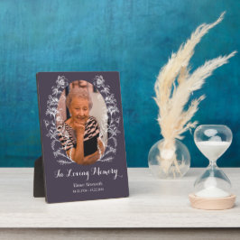 Memorial Photo Plaque Illustratiefloer Fotoplaat