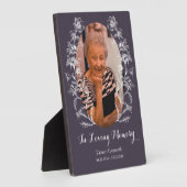 Memorial Photo Plaque  Illustratiefloer Fotoplaat (Zijkant)