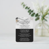 Memorial Photo Prayer Architecture Architect Visitekaartje (Staand voorkant)