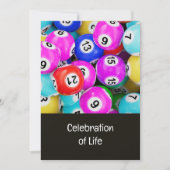 Memorial Photo Prayer Bingo Game Kaart (Voorkant)