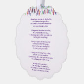 Memorial Photo Prayer Feathers Boho Tribal Native Ornament Kaart (Links)