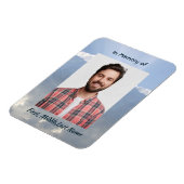 Memorial Photo Prayer Heavenly Sky Magneet (Linkerzijde)