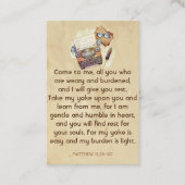 Memorial Photo Prayer Writer Author Writing Visitekaartje (Voorkant)