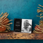 Memorial Photo Remembrance Plaque Fotoplaat (Zijkant)