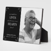 Memorial Photo Remembrance Plaque Fotoplaat (Zijkant)