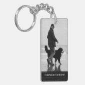 Memorial Photo Sleutelhanger - Herinnering aan u (Voorkant Links)