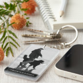 Memorial Photo Sleutelhanger - Herinnering aan u (Voorkant Rechts)