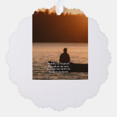 Memorial Pocket Kaart Gevist visser (Achterkant)