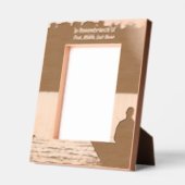 Memorial Pocket Kaart Gevist visser Gegraveerde Lijstjes (Links)