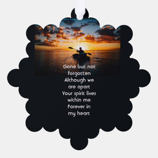 Memorial Pocket Kaart Kayaking Sport (Achterkant)