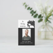 Memorial Pocket Keepomwille Mountain Rock Climate Visitekaartje (Staand voorkant)