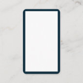 Memorial Pray Card met één fotooptie Visitekaartje (Achterkant)