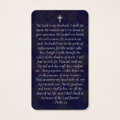 Memorial Prayer Kaart | Rustige zonnebloemen (Achterkant)