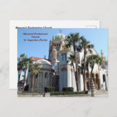 Memorial Presbyteriaanse kerk Feestdagenkaart (Voorkant / Achterkant)