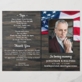 Memorial Programme budgettaire patriottische orde (Voorkant)