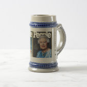MEMORIAL QUEEN ELIZABETH II MUG BIERPUL (Voorkant rechts)