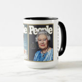 MEMORIAL QUEEN ELIZABETH II MUG MOK (Voorkant rechts)