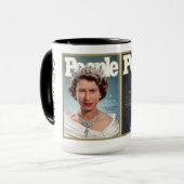 MEMORIAL QUEEN ELIZABETH II MUG MOK (Voorkant links)
