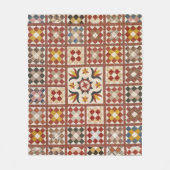 Memorial quilt fleece deken (Voorkant)