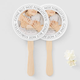 Memorial Quote Classic Elegant Chic Photo Keepomwi Handwaaier