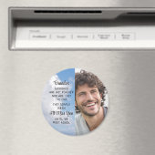 Memorial Quote Foto gepersonaliseerd keepomwille Magneet (Insitu (Vaatwasser))